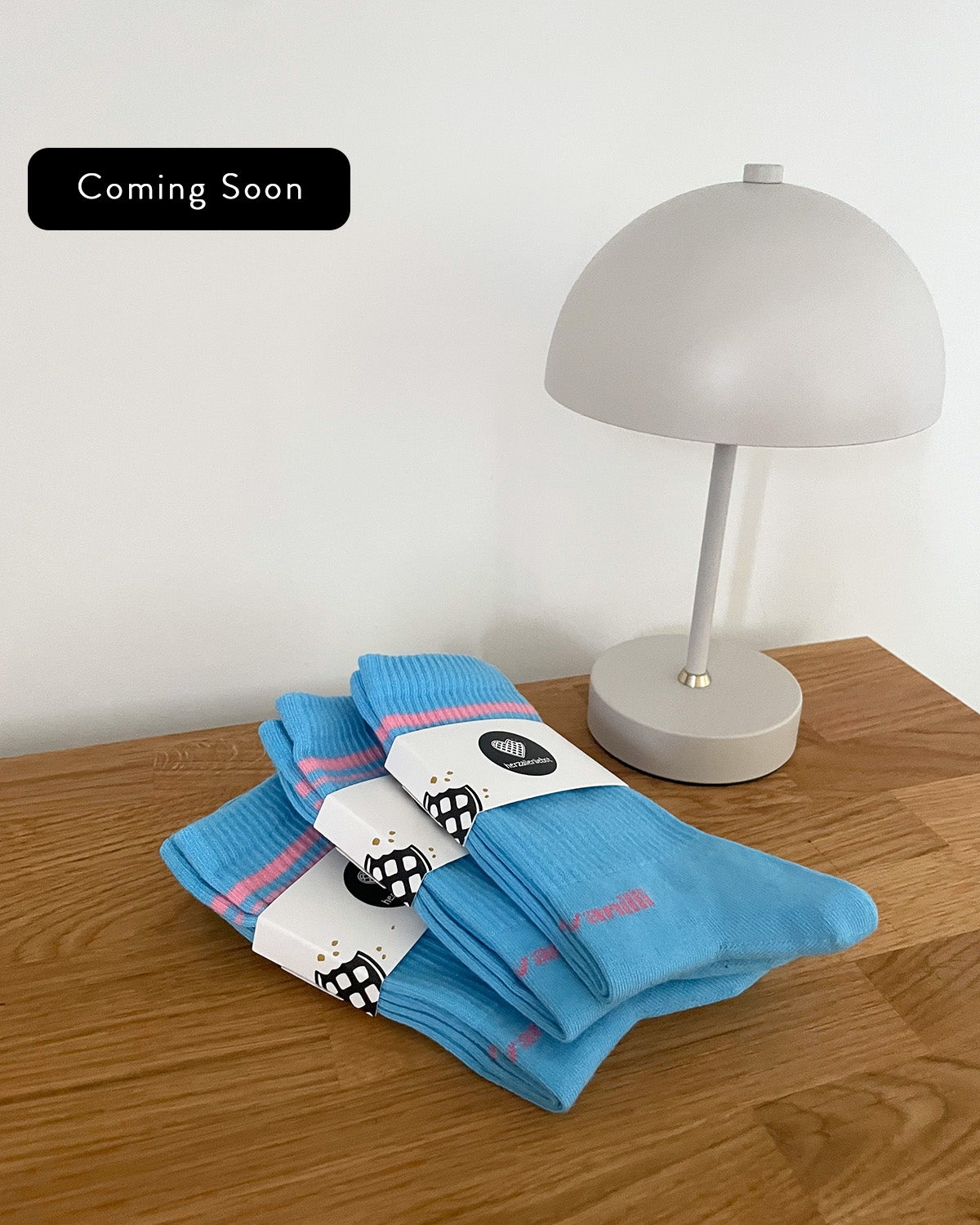 CREW SOCKS CHILLI VANILLI LIGHT BLUE/PINK